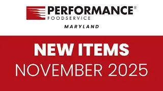 New Item Video November 2025