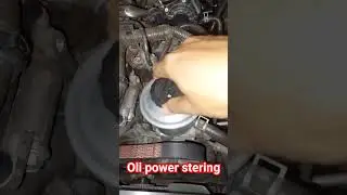 Cek Oli Power Stering | khusus mobil yang masih menggunakan stir sistem hidrolik
