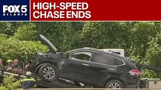 Stolen car chases ends in Doraville crash | FOX 5 News