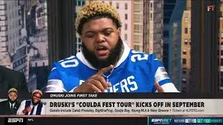 Druski on @FirstTake Had Everyone Crying 😂  Don&rsquo;t Miss Coulda Fest!