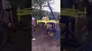 The Village Drill as it Drills In Real Time
