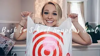 Back to School (College) Supplies Haul  ll Back to School with Amanda Louise