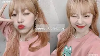 Jeewon Cignature Cute Editing Clips