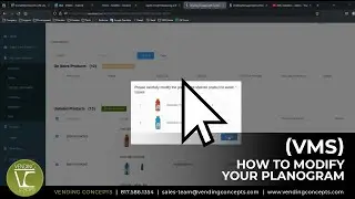 (VMS) How to Modify Your Planogram