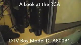 Eskie's Vlog 071815: A RCA DTV Box Model DTA800B1L