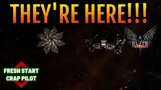 Elite Dangerous - Fresh Start, Crap Pilot (They're Here) #elitedangerousgameplay #thargoids
