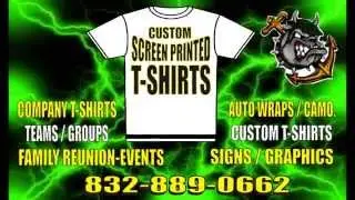 Custom T-Shirts,Screen Printing,Houston T-Shirts, No Setup fees 832-889-0662