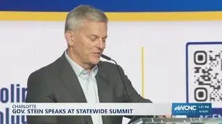 Gov. Stein speaks at biotech summit in Charlotte