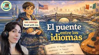 El puente entre los idiomas | Spanish Story about False Friends & Bilingual Identity