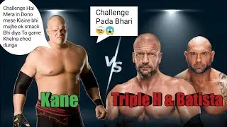 WWE SMACK DAWN KANE V.S. TRIPLE H & BATISTA