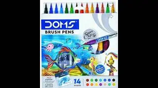 Dom's Brush pen....🖌️#doms #brushpen #review #reveal #shades #domsbrushpens #easy #colors