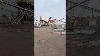 excavator#crusher#hard working#new video#🤫🤫