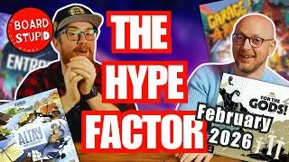 Five Hotly Anticipated Board Games: The Hype Factor February 2026