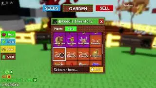 Grow a Garden, pets fs