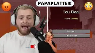 Mein erster Craft Attack Tod😳 Papaplatte t&ouml;tet mich👀😡