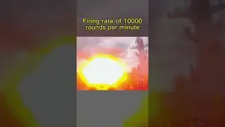 Firing rate of 10000 rounds per minute#arms #game #wargames #networkgame #bullet #frigate #Shorts