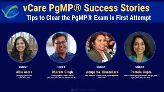 Anu, Alka and Pam | PgMP  Success Stories | Tips to Clear the PgMP Exam in First Attempt | Dharam