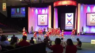 Team Suisse all girl au World ICU 2016 à Orlando aux États-Unis