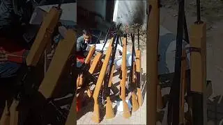 RIFLE COLOURING 🔥 | Satisfying Gun Art 😱🎨 #beasthubindia #shorts #rifle #remix #artist
