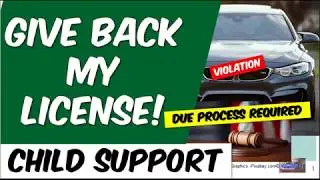 Give Back My License (From DMV and Other Agencies)
