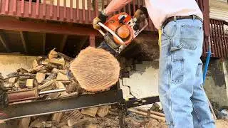 Solo 642 106cc’s of old German muscle saw.