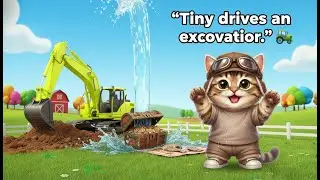 Finding Hidden Treasure: Tiny's Brave Cat story on the Farm
