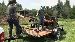 Seed Drill (1 of 3) - Loading and Unloading