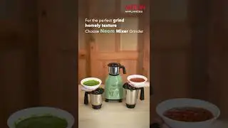 Rock. Paper. Scissors. Chutney. | Milton Appliances Neom Mixer Grinder