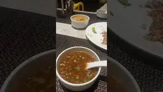 masala papad , veg mancho soup