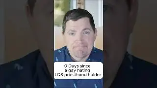 0 Days Since a Homophobic Mormon Leader Was Outed as a Predator 🤡⛪