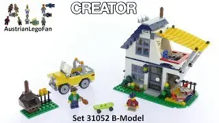 Lego Creator 31052 Vacation Getaways Model 2of3 - Lego Speed Build Review