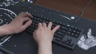 KFE CE with lubed Mint Chocolate Chip Switches Typing Sounds
