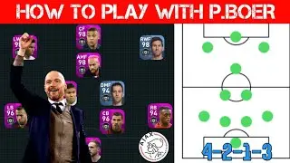 HOW TO PLAY WITH P.BOER | PES 2020 MOBILE | PES IS SAVAGE