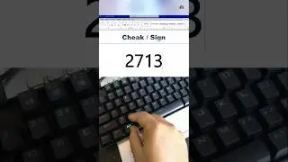 Check ✅ symbol short tricks | #windows #computer #tricks #asmr #keyboard