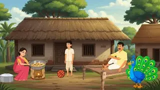 गरीब लोहार का जादूई मोर l Hindi stories l Hindi kahaniya l moral stories l cartoon stories 