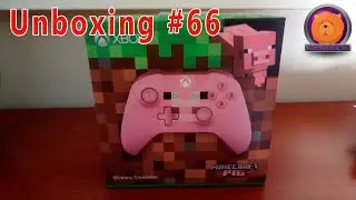 Controller Inalámbrico Minecraft Pig de Xbox One - Unboxing #66 | Zhakey