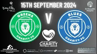 Greens V Blues SEPTEMBER - THE BARRY SWEENEY CHARITY FOOTBALL LEAGUE