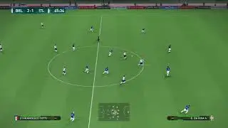 Brazil vs Italy 4-2 (PES 2017) PS4