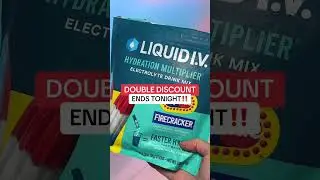 RUNNNNNN 🏃🏻&zwj;♀️💨 and get the DOUBLE DISCOUNT on the Liquid I.V