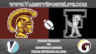 Girard Trojans vs. Frontenac Raiders (Football) 9/26/25