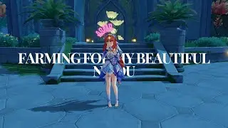ASMR | Genshin Impact ✧ Farming for Nilou 🪷 🎮 and Yapping in English and French 🇬🇧🇫🇷😌