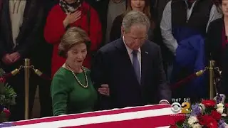 Thousands Pay Final Respects To George H.W. Bush