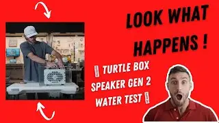 Turtle Box Speaker Gen 2  | Turtle Box Speaker Gen 2 Water Test