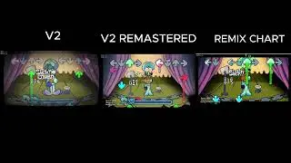 FNF VS MISTFUL CRIMSON MORNING DOOMSDAY V2 VS V2 REMASTERED VS REMIX CHART