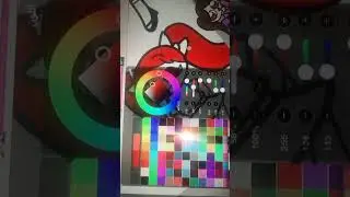 Lolo with art drawing to red chan and musashi and bonbon and gh's to