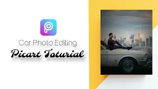 Car Background Photo Editing 2025 New Picart Toturial Video #editing #edit 