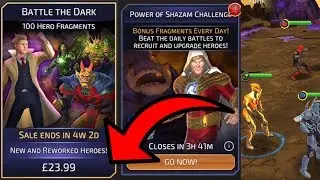DC Legends - Battle The Dark Pack Opening! CONSTANTINE PACK OPENING + HERO CHALLENGE GAMEPLAY!
