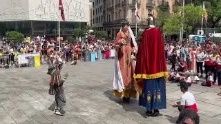 Ball del centenari dels Gegants de Sant Roc · Festes de Sant Roc de la plaça Nova 2022 #433fmsantroc