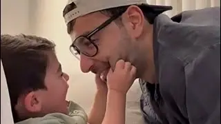 فرح الهادي وعقيل | ادوم يتكلم فرنسي 😍