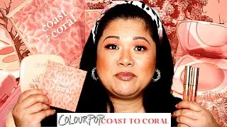 Check This Out! Colourpop Coast To Coral Review | Colourpop Coast To Coral Swatches |